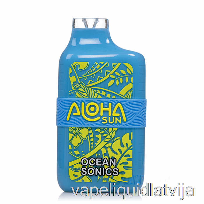 Aloha Sun 7000 Vienreizējās Lietošanas Ocean Sonics Vape šķidrums